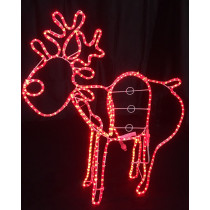 42" LED Reindeer Motif Christmas Decoration