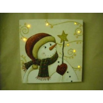 Snowman with Star