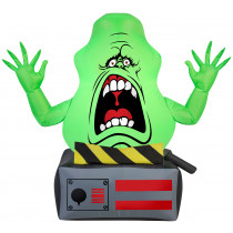 Ghostbusters 3.5 Ft Slimer in Ghost Trap Halloween Inflatable
