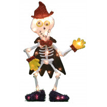 24-Inch Pre-Lit 2D Victoria Hutto Skeleton 