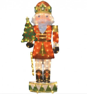 48 Inch Hallmark Keepsakes Christmas Noble Nutcracker 