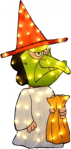 32" Peanuts Lucy as Witch 2D "Great Pumpkin Charlie Brown" Decor