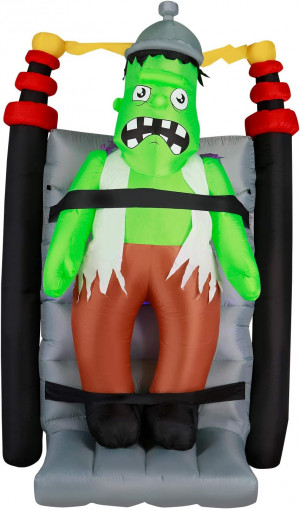 7 Ft Shocking Monster Animated Halloween Inflatable