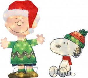 "A Charlie Brown Christmas" 2D Charlie Brown with Snoopy