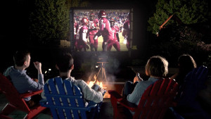 Total HomeFX 1800 Outdoor Theatre KIT with 108 INCH Inflatable Screen