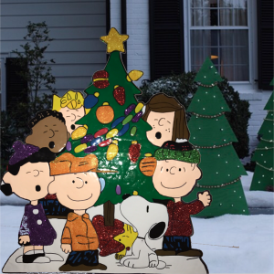 Peanuts Gang Around Tree Yard Art