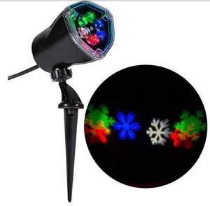 Lightshow Projection Snowflurry Multi-Color